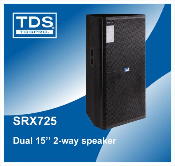 SRX725 Dual 15” Loudspeaker Enclosure