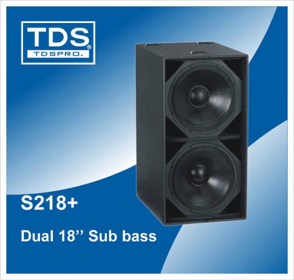 S218+ Dual 18” Premium Sub-Bass Enclosure