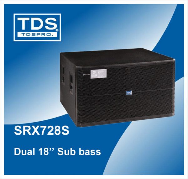 SRX728S Dual 18” Sub-Bass Enclosure